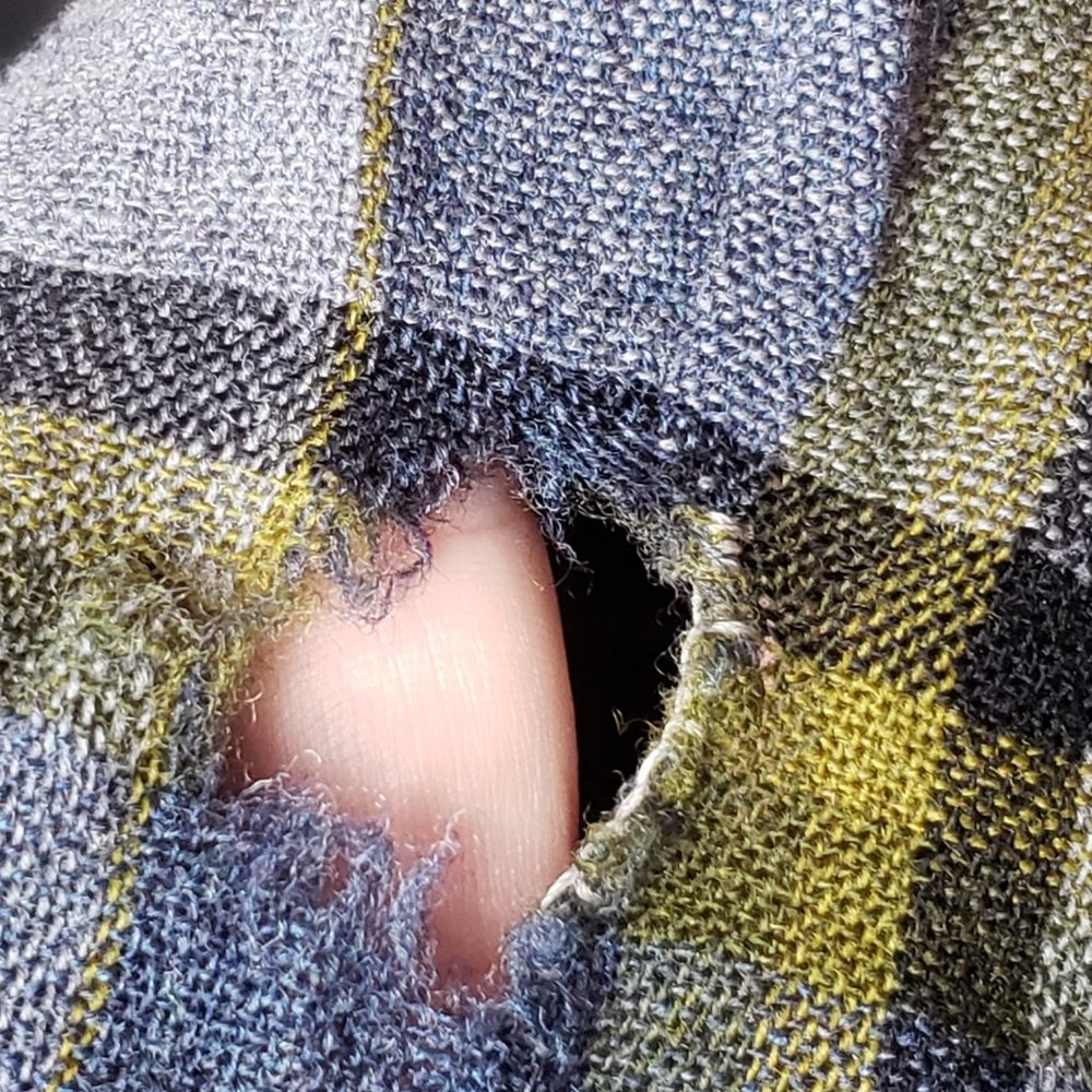 Pendleton Shirt Jacket Button Up Size M Mens Blue - image 7